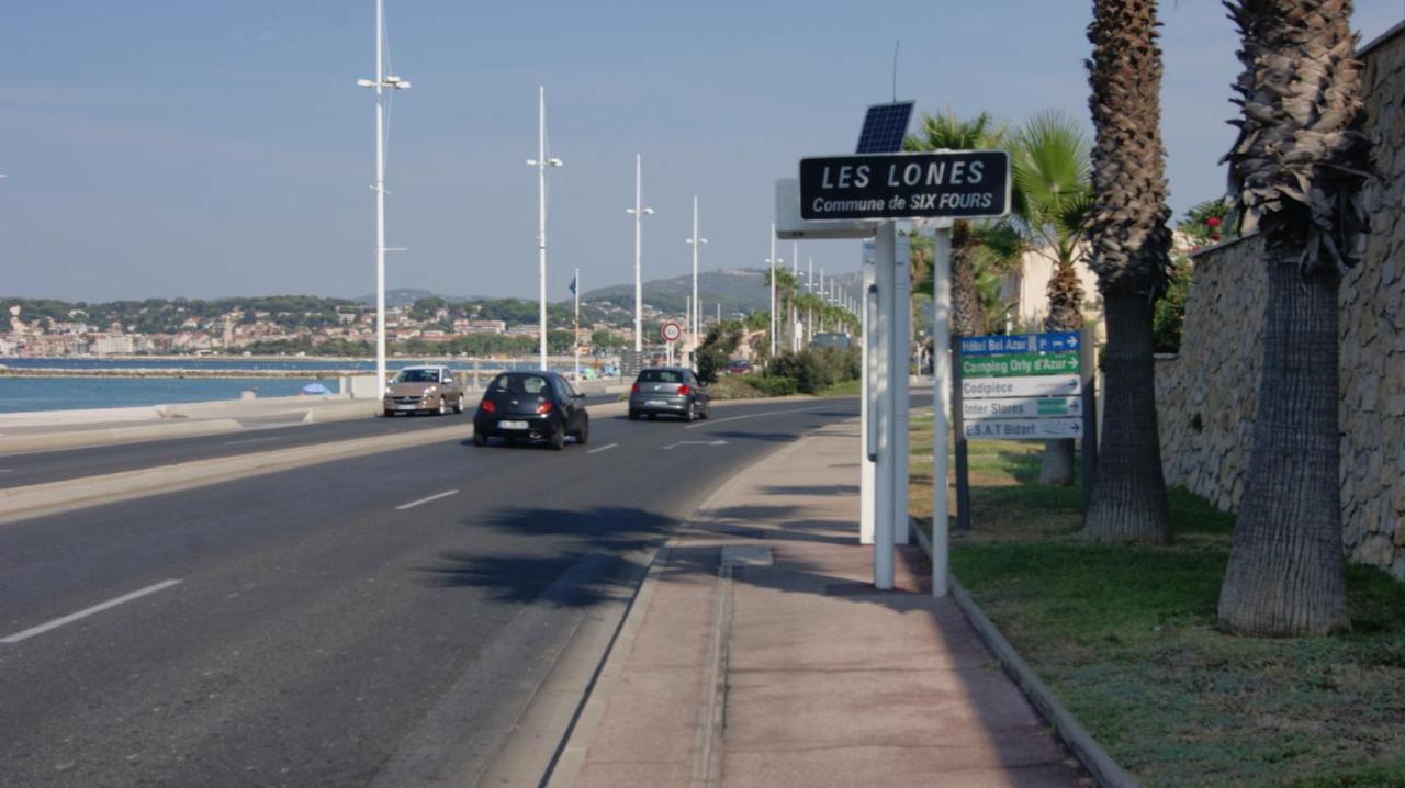 Studio 150 M De La Mer Six-Fours-les-Plages Buitenkant foto